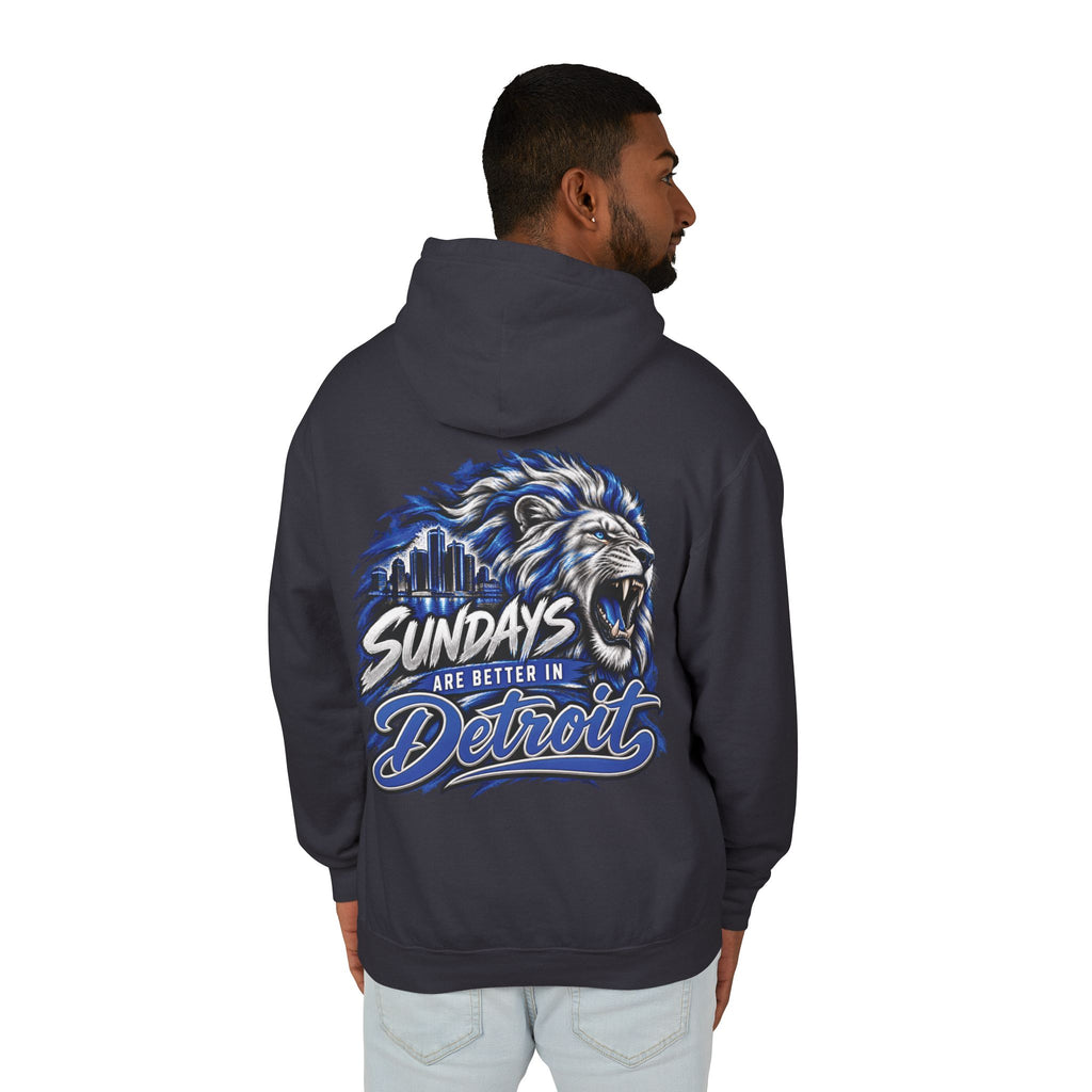 Detroit Motor City Grit Sundays Hoodie