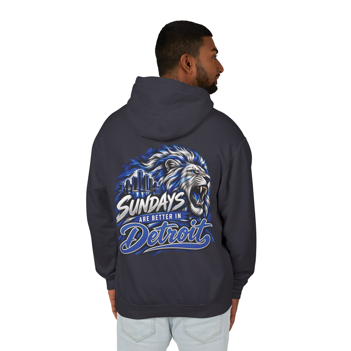 Detroit Motor City Grit Sundays Hoodie
