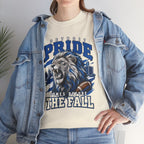 Detroit Pride Comes Before the Fall Lion Graphic T-Shirt