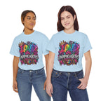 Loud & Unapologetic T-Shirt | Colorful Graffiti Typography, Bold Street Art Tee