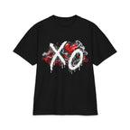 XO Heart Graffiti T-Shirt | Weeknd Triple Portrait Tee