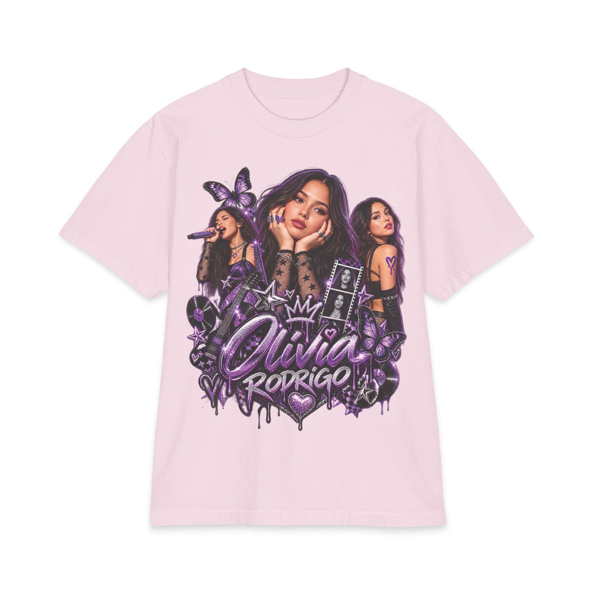 Olivia Rodrigo collage tee | T-Shirt
