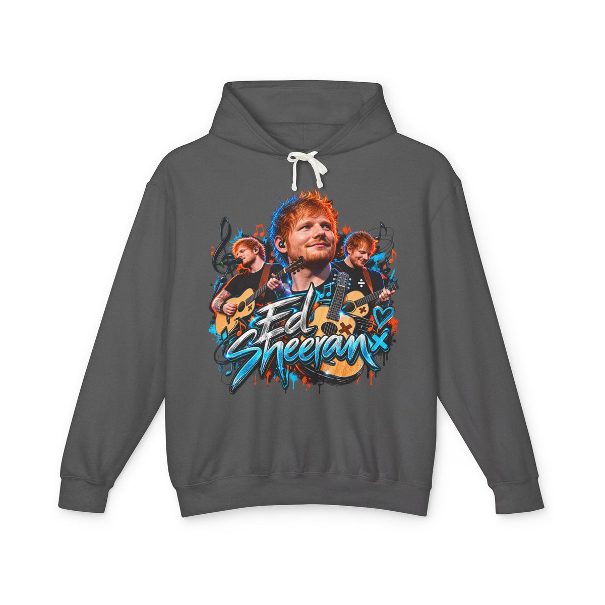 Ed Sheeran Portrait Hoodie | Loop Tour 2026 Back Design