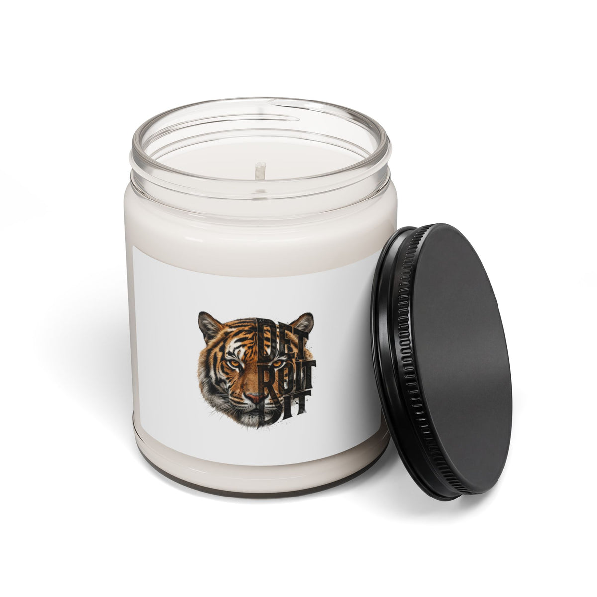 Tiger Portrait Candle | Scented Soy Candle, 9oz
