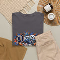 Detroit Batter Up T-Shirt | Baseball City Skyline Tee