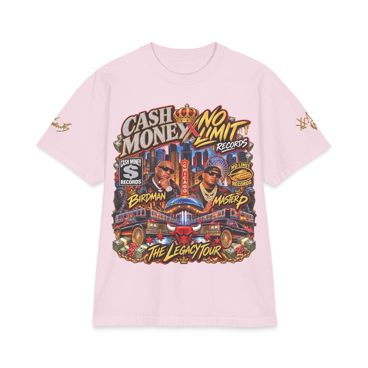 No Limit Cash Money Tour Short Sleeve | Vintage Hip Hop Tour Tee