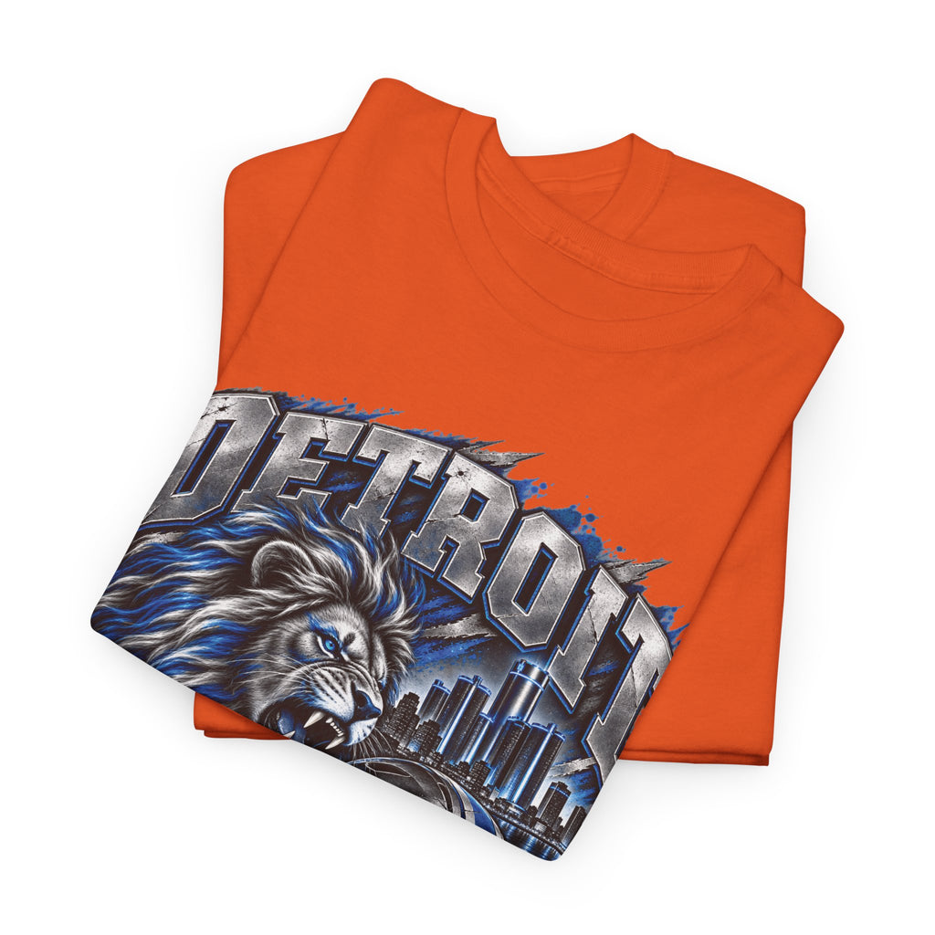 Detroit Football Lion Graphic Tee