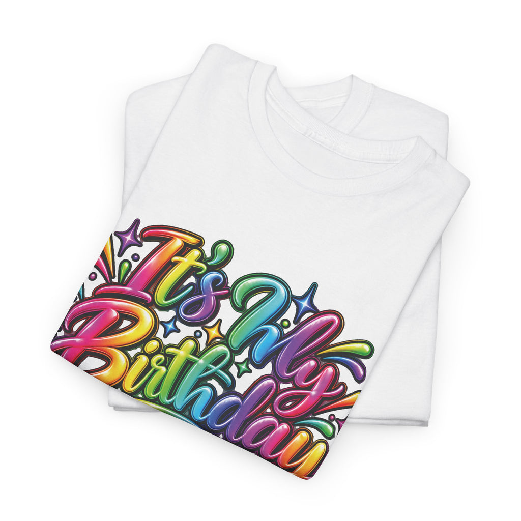 It’s My Birthday Colorful Celebration T-Shirt