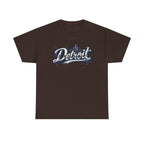 Detroit Script Tee | 313 Drip Skyline T-Shirt