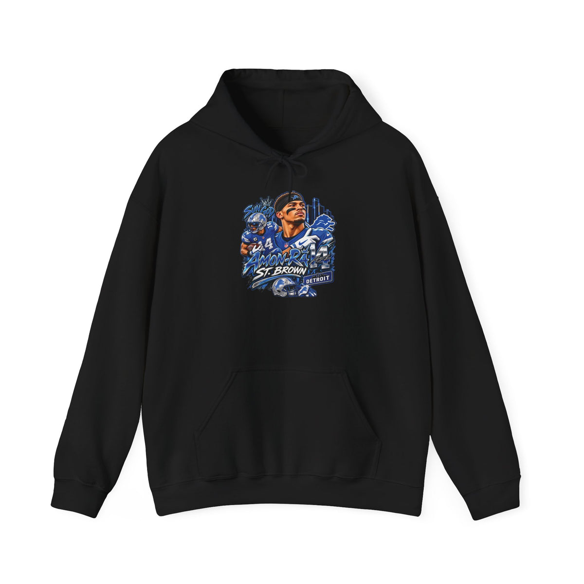 Detroit Lions Football Hoodie | No Weaknesses Team Spirit