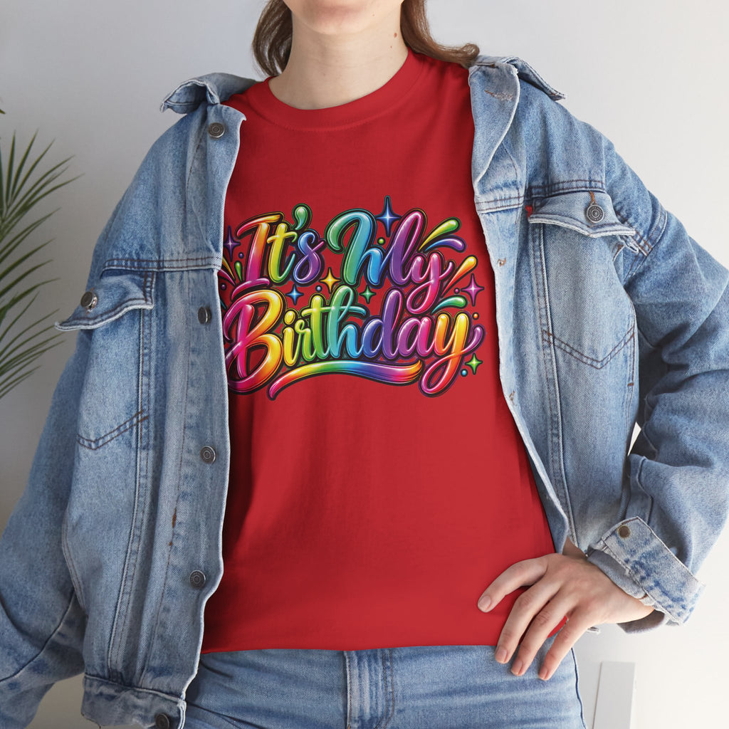 It’s My Birthday Colorful Celebration T-Shirt