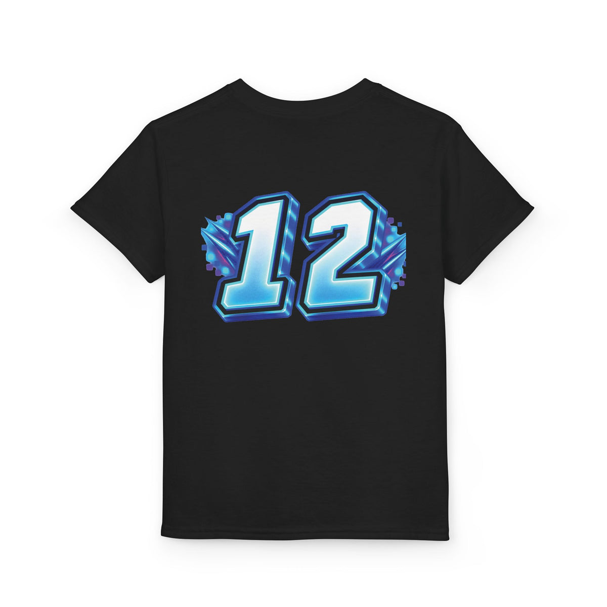 Fortnite Birthday Battle Begins Youth T-Shirt – Custom Number 12