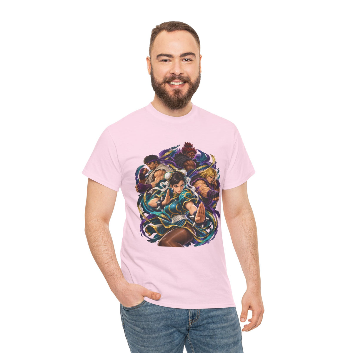 Street Fighter Characters Graphic T-Shirt