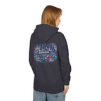 Detroit Retro Graffiti Hoodie | Lion, Skyline, Football Illustration