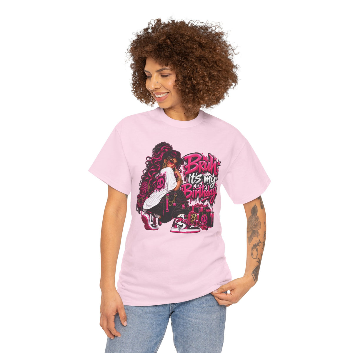 “Bruh, It’s My Birthday” Birthday Graphic T-Shirt