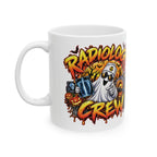 Radiology Crew skull DJ pumpkin Halloween Mug | Ceramic coffee cup