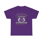 Purple Awareness Ribbon I'll Never Walk Alone T-Shirt | Support Survivor Tee