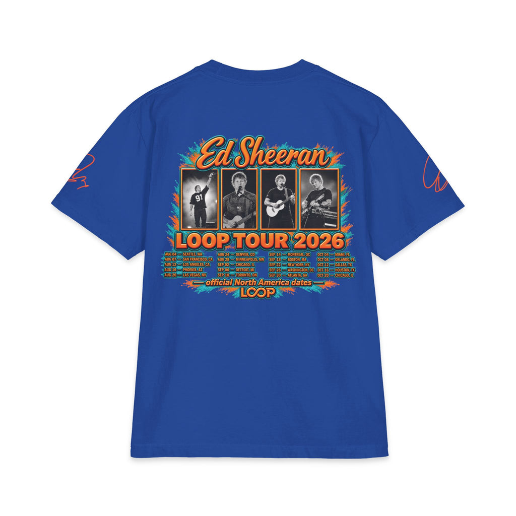 Loop Tour 2026 Ed Sheeran T-Shirt | Band Tour Tee