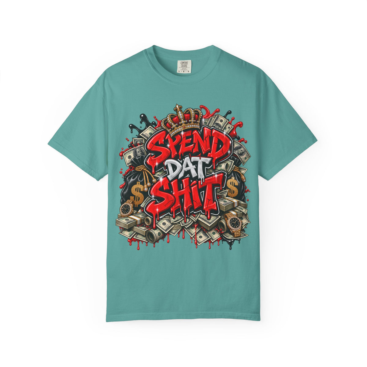 Spend Dat Shit T-shirt | Graffiti Money Street Art Tee
