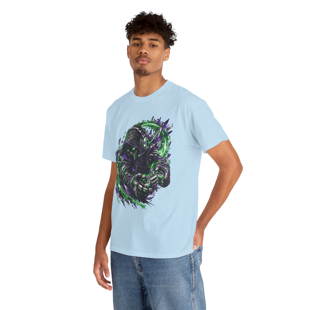 Dark Fantasy Samurai Warrior Video Game T-Shirt