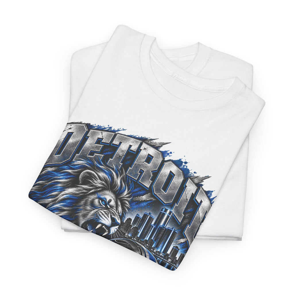 Detroit Football Lion Graphic Tee