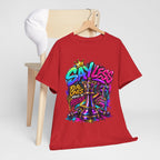 Say Less Chess King Tee | Graffiti Chess Piece Streetwear
