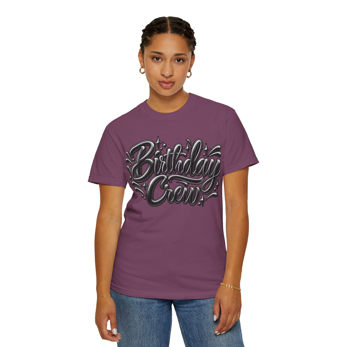Birthday Crew Graphic T-Shirt