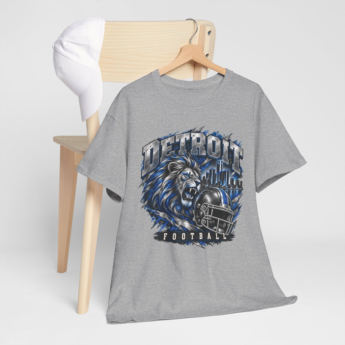 Detroit Football Lion Graphic Tee