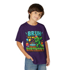 Bruh It’s My Birthday Minecraft-Inspired Youth T-Shirt