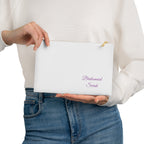Custom Bridesmaid and Name Cosmetic Bag | Personalized Wedding Makeup Pouch