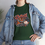 Detroit Tiger Baseball T-Shirt | Detroit skyline, claw marks