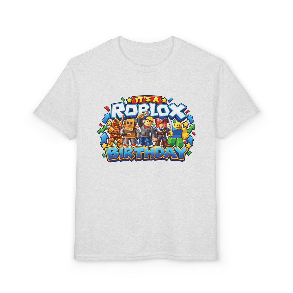 Roblox Birthday “Leveling Up to 5” Youth T-Shirt