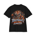 Detroit Run Past Limits T-Shirt | Tiger City Skyline Graphic