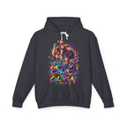 Coldplay band collage Hoodie | Colorful portrait graphic sweatshirt