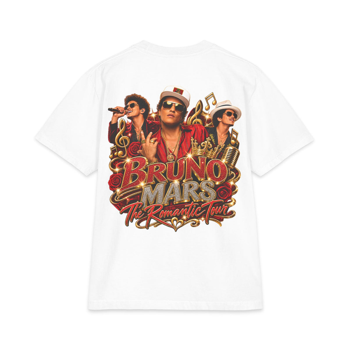 Bruno Mars Romantic Tour T-Shirt | Concert Band Tee