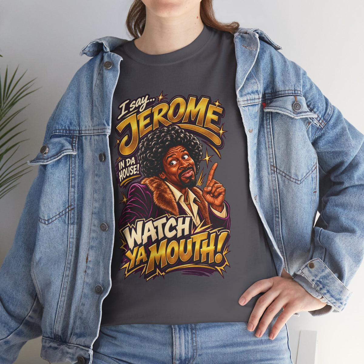 Martin Graphic Tee Jerome Watch Ya Mouth Graphic T-Shirt