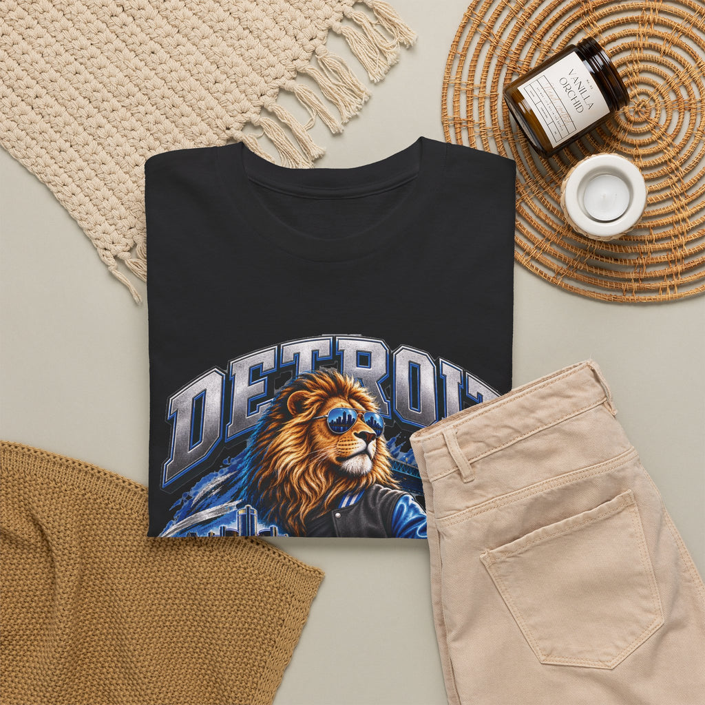 Detroit Lions Football Graphic T-Shirt