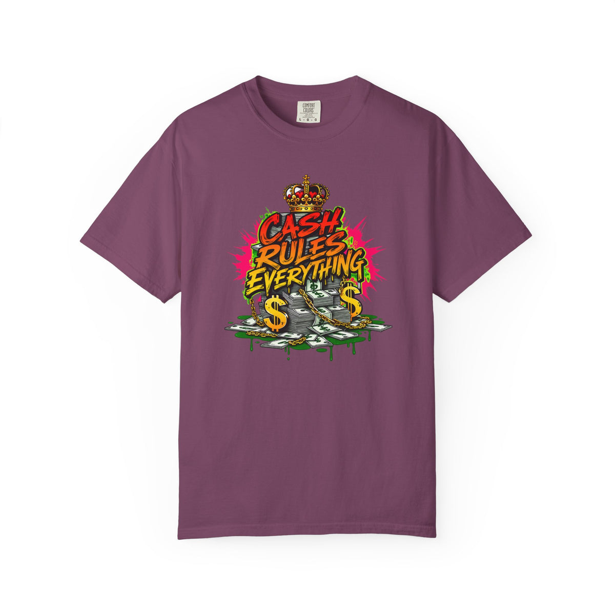 Cash Rules Everything Around Me T-shirt | Streetwear Money Graphic Tee