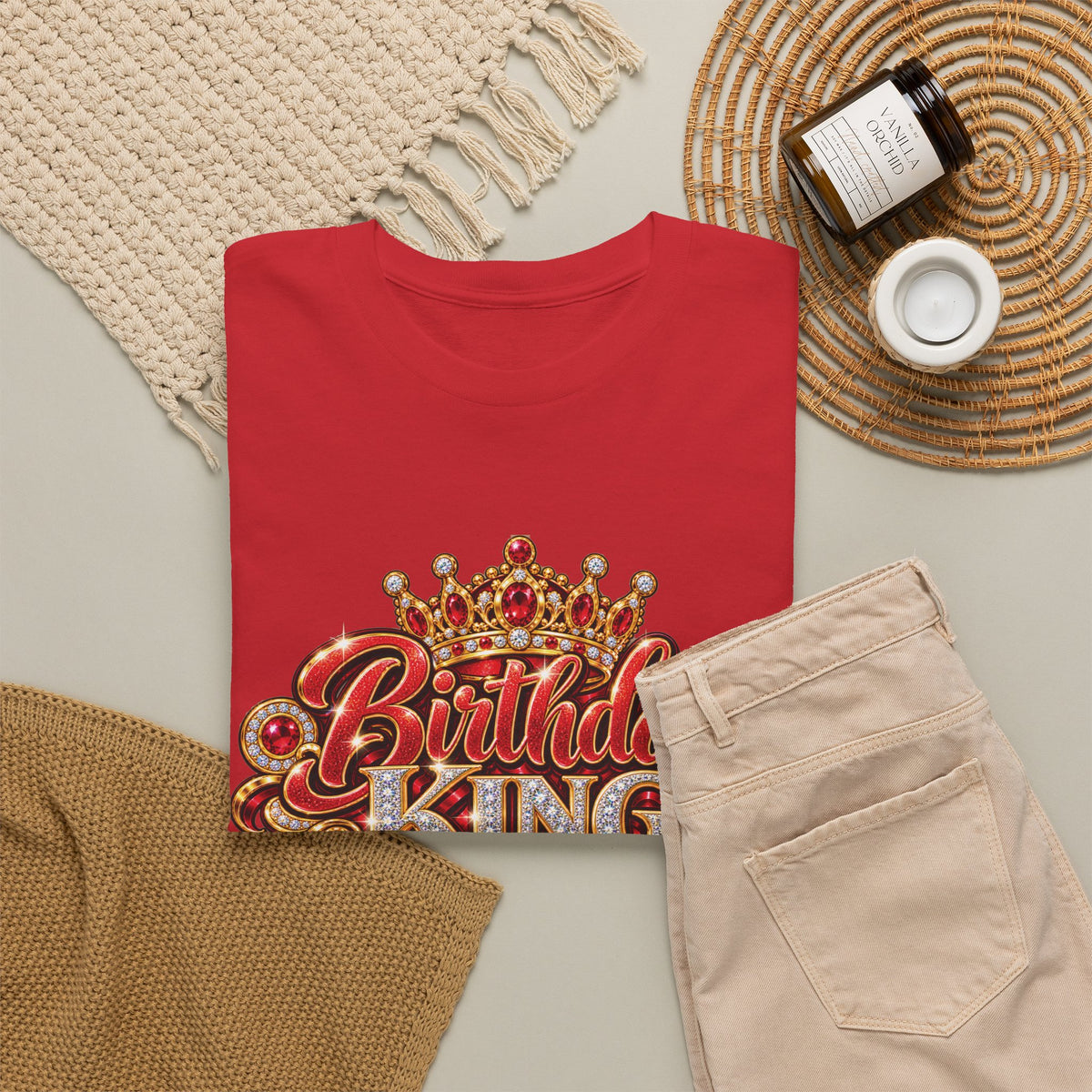 Birthday King Graphic T-Shirt