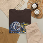 Detroit Michigan Lion Cityscape Graphic T-Shirt