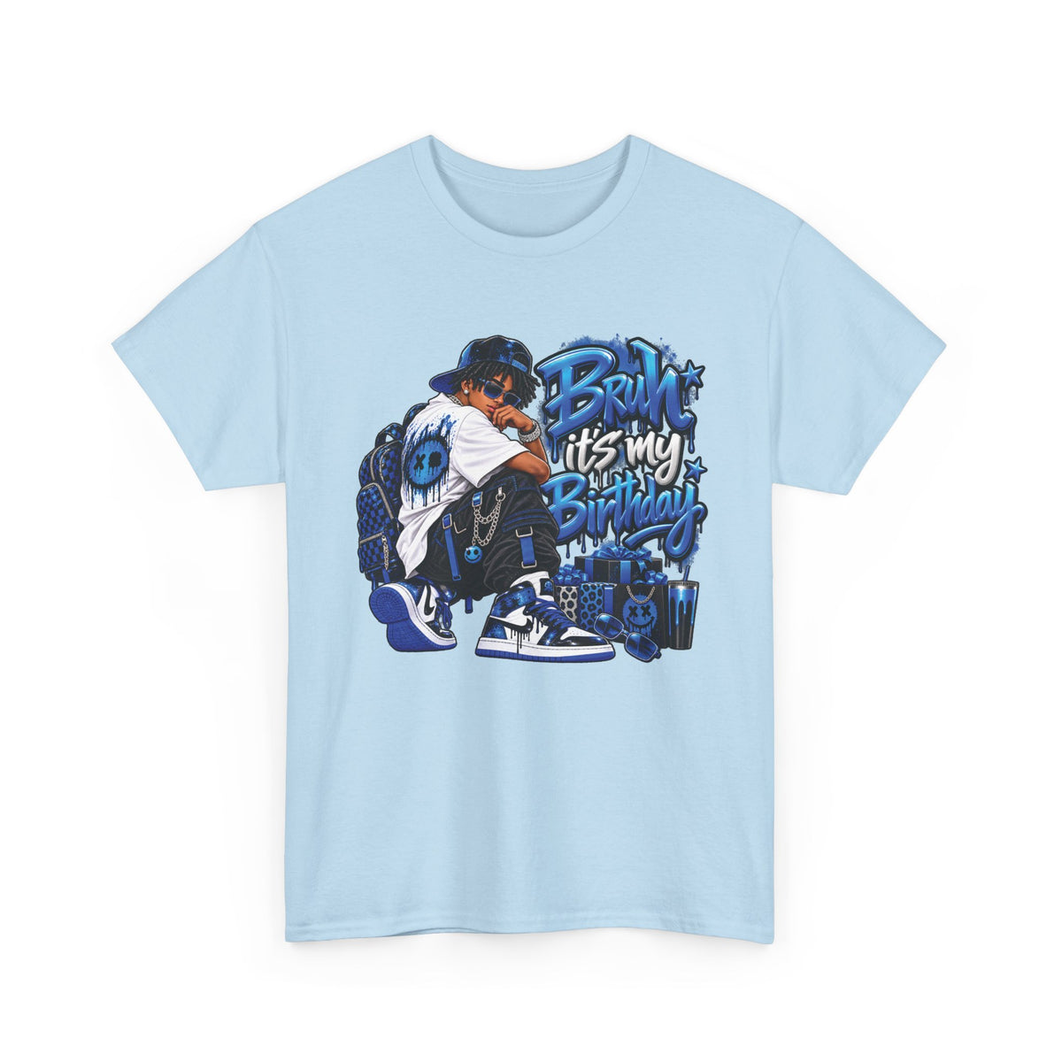Bruh It’s My Birthday Graphic T-Shirt
