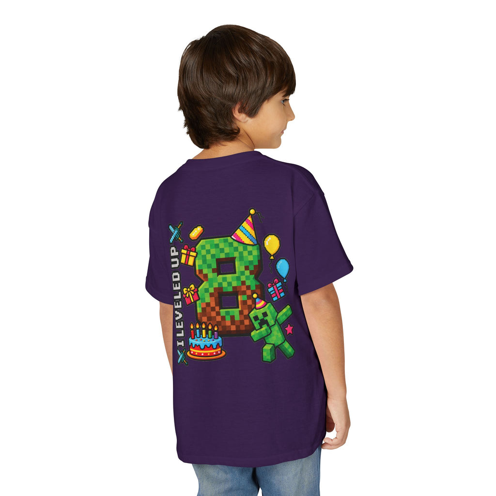 Bruh It’s My Birthday Minecraft-Inspired Youth T-Shirt