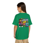 Youth Roblox Birthday T-Shirt – Leveling Up to 12
