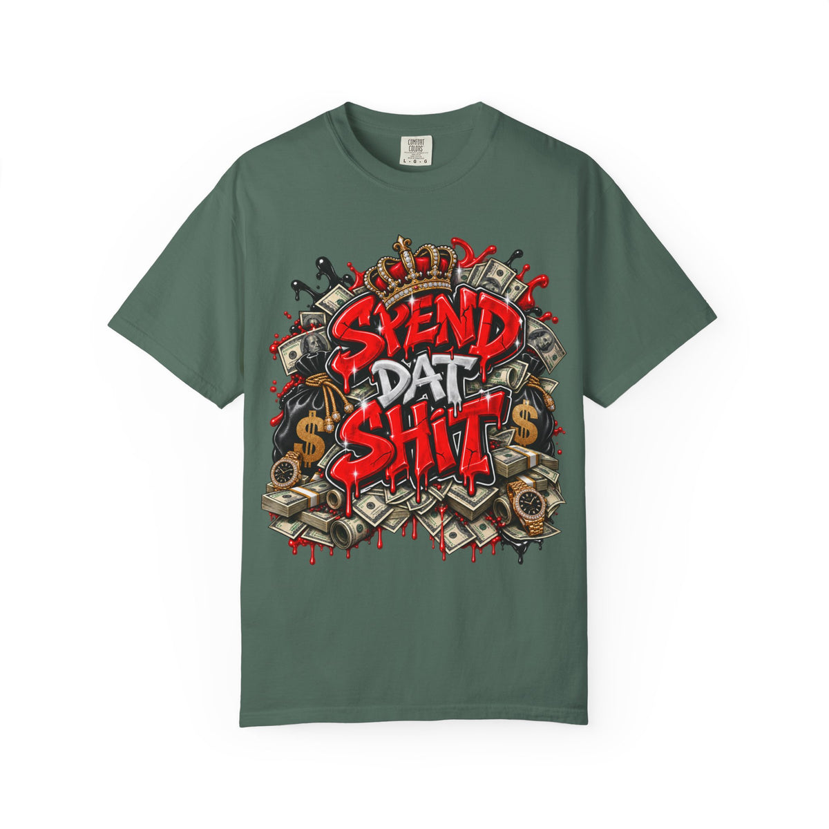 Spend Dat Shit T-shirt | Graffiti Money Street Art Tee
