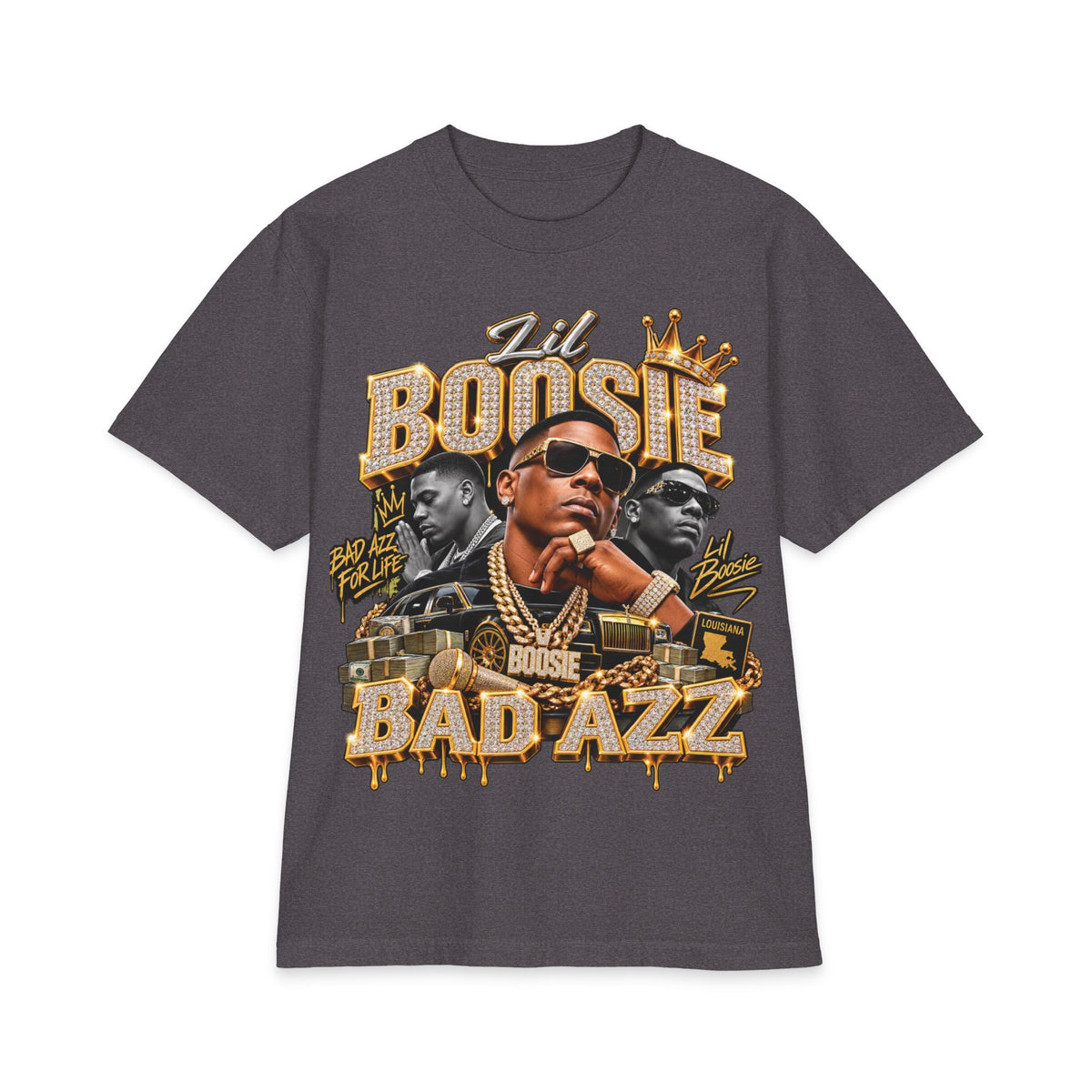 Bad Azz Rap Portrait T-Shirt | Hip Hop Graphic Tee