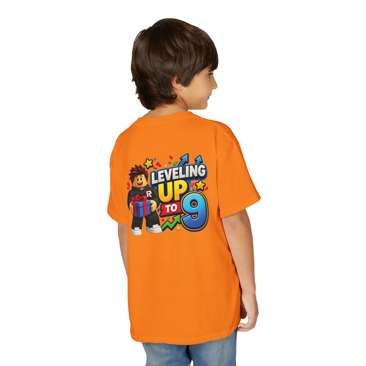 Roblox Birthday Leveling Up 9 Youth T-Shirt