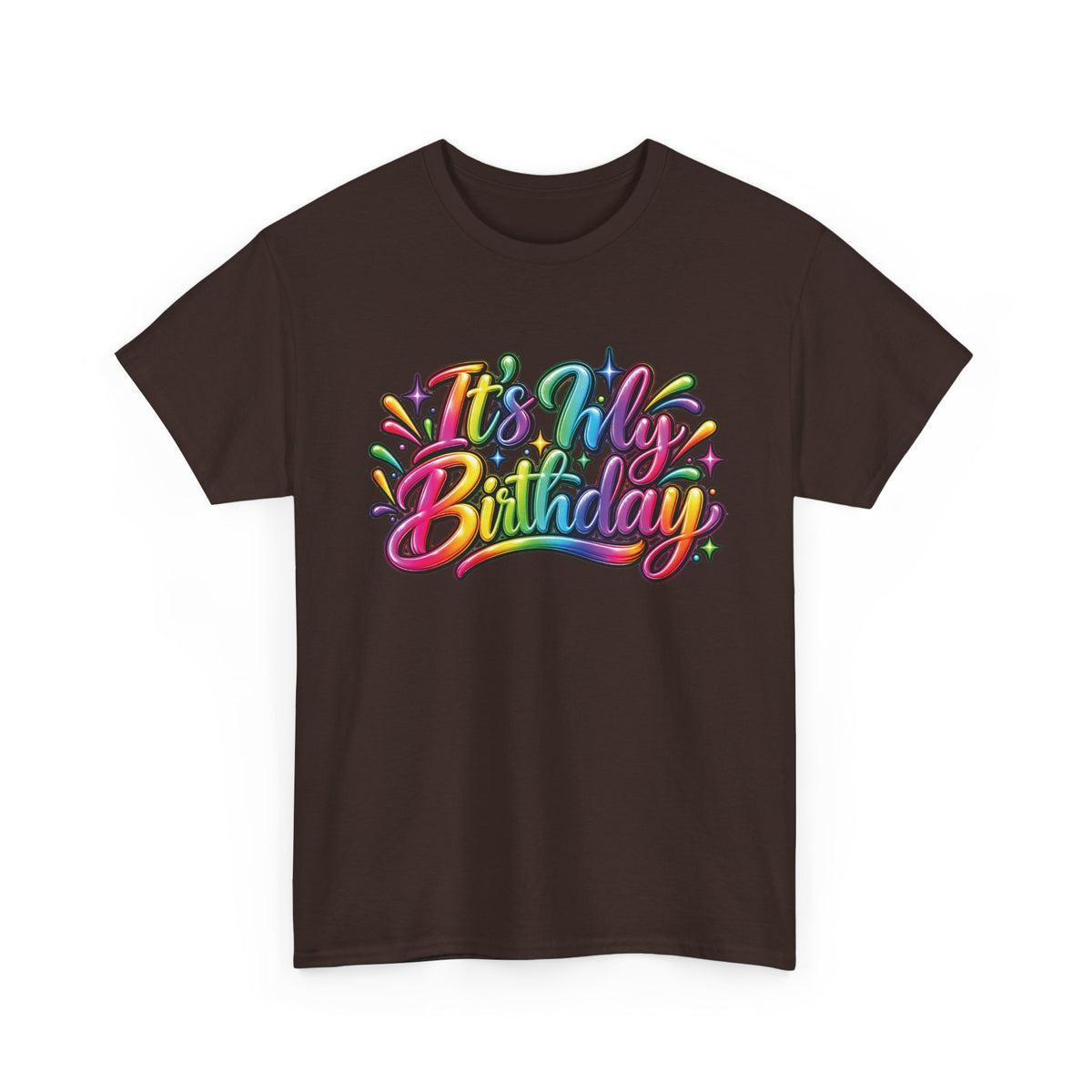 It’s My Birthday Colorful Celebration T-Shirt