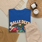 Balls Deep in Christmas Spirit Graphic Tee