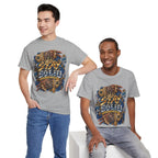 Stay Solid graphic tee | Urban street art typography, gold chain hands
