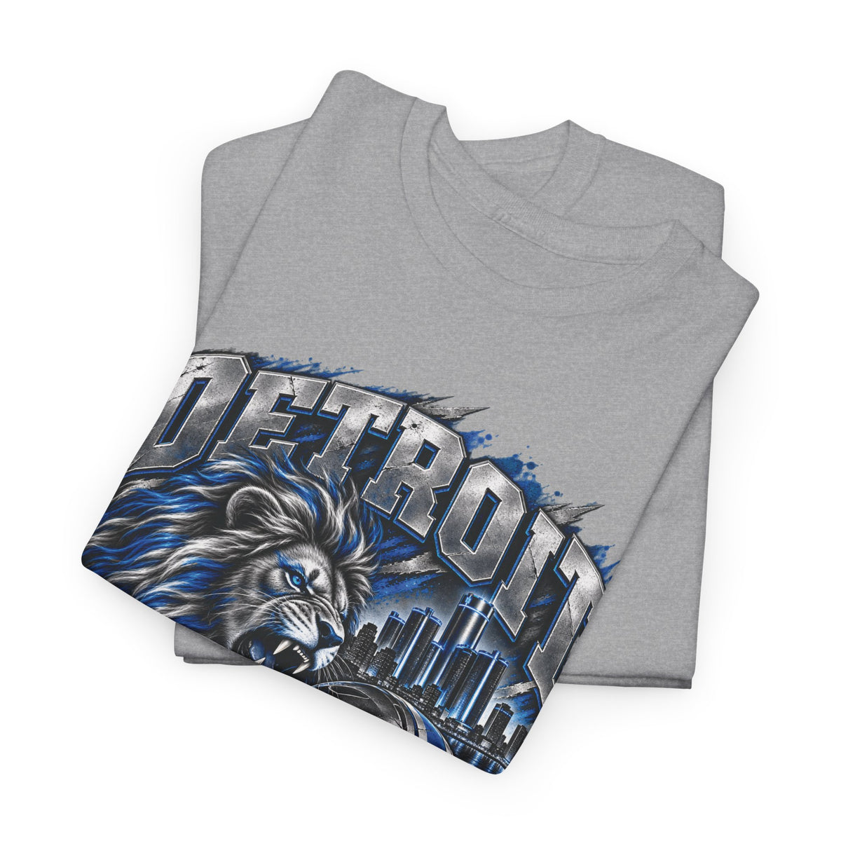 Detroit Football Lion Graphic Tee